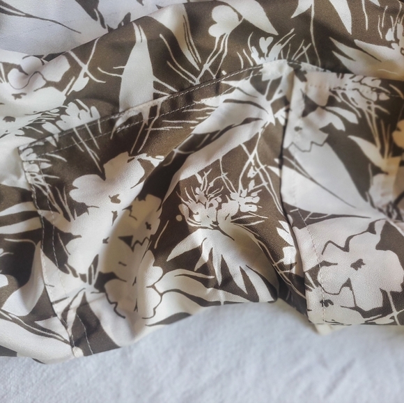 Lauren Ralph Lauren Olive Print Sleeveless Cinched Sz. 12 Jumpsuit NWT - Picture 16 of 16